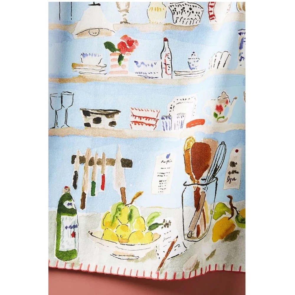 Bella Foster Shelfie Dish Towel Anthropologie NWT - Picture 7 of 16